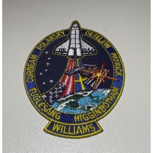 STS-116 Space Shuttle Mission Patch Discovery Crew Emblem 4.5 Inches Iron On